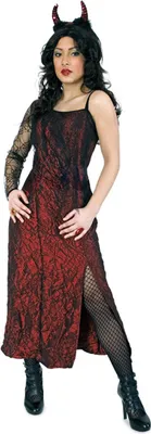 Produktbild von Höllenbraut Teufelin Kostüm Kleid Gr. 40 Halloween Karneval Fasching Party Anime