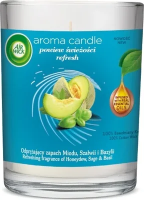 Produktbild von Air Wick Duftkerze Frischer Hauch 220g