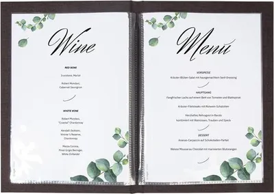 Obrázek produktu pro sigel SM207 sigel složka menu MENU, DIN A5, antracitová barva