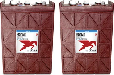 Produktbild von 2x Traktionsbatterie Trojan L16H-AC 6V 435Ah Deep Cycle UT-Anschluss