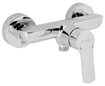 Zdjęcie produktu dla Bateria prysznicowa dźwigniowa Metalia 54 chrom 54061/1,0