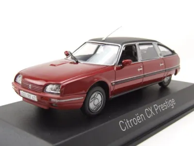 Produktbild von Norev 159020 Citroen CX Turbo 2 Prestige 1986 rot schwarz 1:43