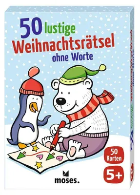 Produktbild von 50 lustige Weihnachtsrätsel ohne Worte