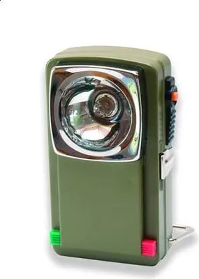Produktbild von Taschenlampe mit roter und grüner Blende MacTronic 3008