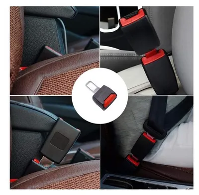 Immagine prodotto di Fermacintura universale per cinture di sicurezza di auto, furgoni, camion, autobus e altro ancora.