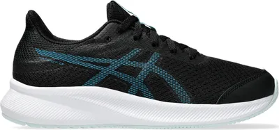 Produktbild von ASICS Patriot 13 GS - Black/TealBlue - Kinder -  39.5
