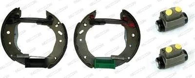 Produktbild von FERODO Bremsensatz Trommelbremse Hinten für FORD Fiesta Mk4 Schrägheck (JAS, JBS) FMK330