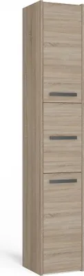 Obrázok produktu pre raumhirsch: Komoda do kúpeľne – Skrinka do kúpeľne – Vnútorné police – Rozmery: 30 x 30 x 170 cm