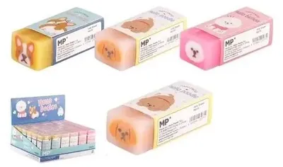Immagine prodotto di Gomme da cancellare Hello Doggies 36 pezzi in scatola