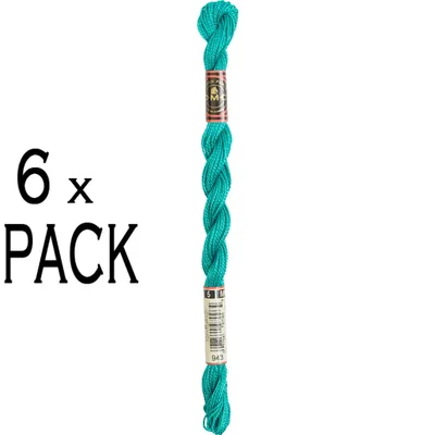 Produktbild von 6x DMC Perlgarn Stärke 5, 15 m, 115AR/5-943, VPE