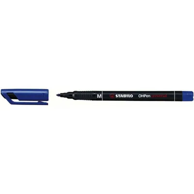Produktbild von Folienstift - STABILO OHPen universal - permanent medium - 10er Pack - blau