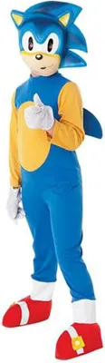 Produktbild von Rubies Sonic The Hedgehog Kostüm Blau L Blau L