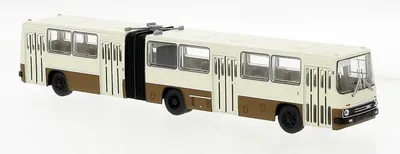 Produktbild von Brekina Gelenkbus Ikarus 280.02 beige/braun 59719
