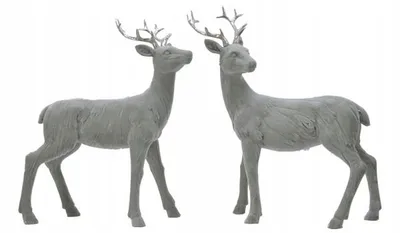 Produktbild von Weihnachtsfigur Deko-Hirsch 31 cm