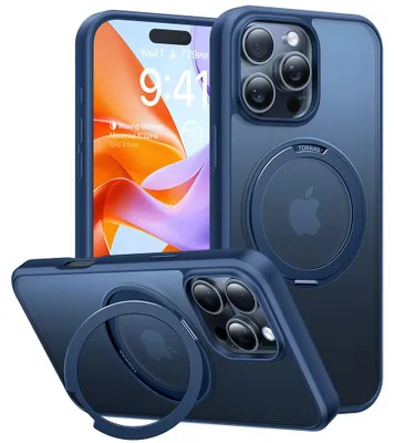 Obrázok produktu pre Torras Ostand Pro Case for iPhone 16 Pro (Blue)