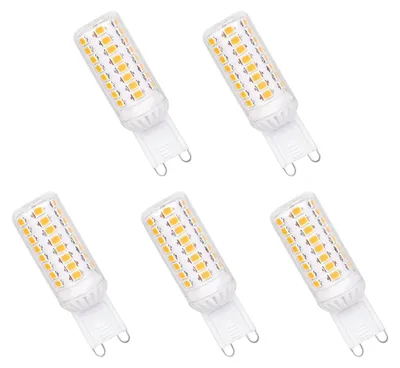 Produktbild von Spectrum G9 LED Stecklampe 4,5W 560lm 4000K Neutralweiß 230V 5 Stück