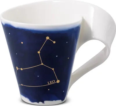 Produktbild von Villeroy & Boch NewWave Stars Becher mit Henkel Löwe / Leo 300ml