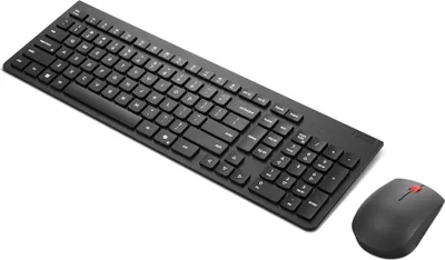 Image de Lenovo 4X31R64473 clavier souris inclus bureau RF sans fil italien noir