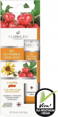 Image de Flos-Lek Gel pour les yeux à l'arnica plus, 15 ml