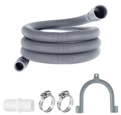 Abwasserschlauch-Verlängerung 1 m x 20 mm, Universalset