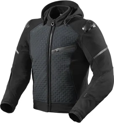 Produktbild von Revit Iridium H2O Motorrad Textiljacke, schwarz, S