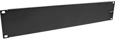 Image de InLine® 19111B InLine® 19" Panneau obturateur, 2UH, RAL 9005 noir