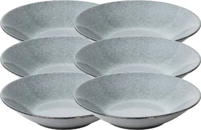 Produktbild von Broste Copenhagen NORDIC SEA Teller tief 22,5 cm Set6