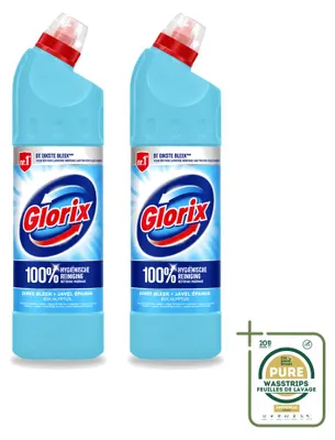 Produktbild von 2 x Glorix Bleiche Eukalyptus - 750 ml - Vorratspackung - 2 Stücke