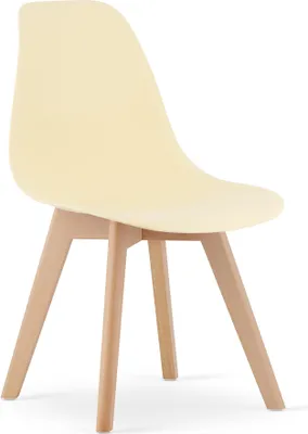 Image de Chaise - Leobert - Kito - Crème - 46 X 54,5 X 80 Cm