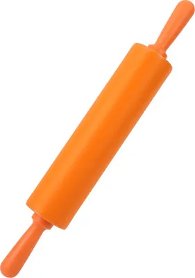 Obrázok produktu pre Farebná silikónová valčeka na cesto, nástroj na vyvaľkanie cesta na chlieb a sušienky v reštauráciách aj doma (oranžová)