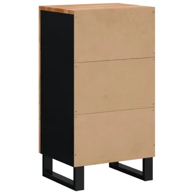Immagine prodotto di Credenza con Anta 40x31x75 cm in Legno Massello di Acacia