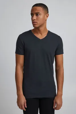 Produktbild von CASUAL FRIDAY CFLincoln v-neck t-shirt Herren T-Shirt Kurzarm Shirt mit V-Ausschnitt Slim Fit