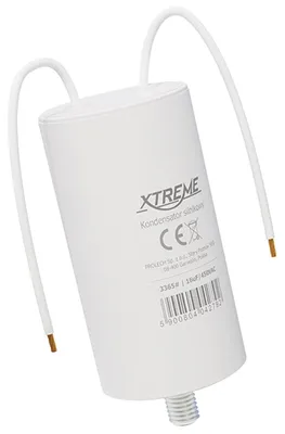 Productafbeelding van XTREME Motorcondensator 16µF 450V AC - Condensator met Kabels - Start/Bedrijf