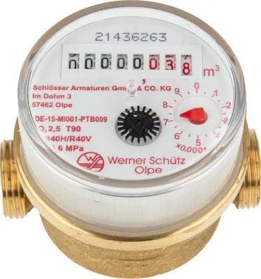 Produktbild von Js Einstrahlzaehler Etw Bis 90 Grad,Q3=2,5,Ag 3/4",80Mm