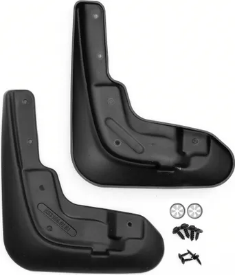 Produktbild von FROSCH Passgenaue Gummi Schmutzf?nger Spritzschutz Kotfl?gel Vorne kompatible mit TOYOTA Corolla Verso, 2007-2009, Minivan, 2 Teileg mit Befestigung