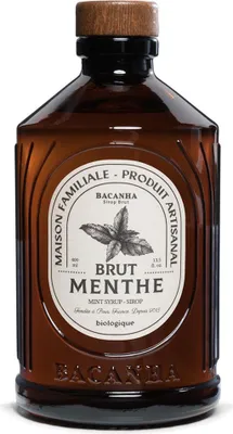 Produktbild von Bacanha Minz Sirup – Erfrischender Genuss für Cocktails und Sommerdrinks, 400ml