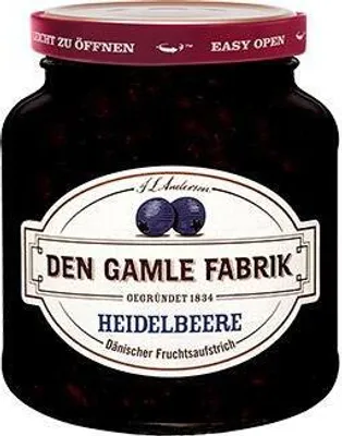 Produktbild von Den Gamle Fabrik Heidelbeer Fruchtaufstrich 380g