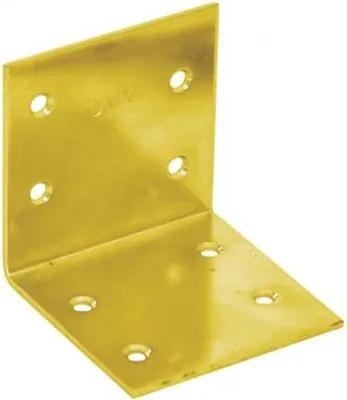 Produktbild von 20x Breitwinkel gleichschenklig 60x60x60mm Winkelverbinder Stuhlwinkel