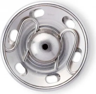 Produktbild von Prym Annäh-Druckknöpfe MS 13 mm silberfarbig / Großpackung 1000 Stück