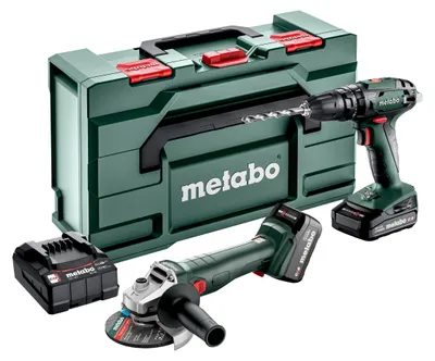 Image de Metabo Combo Set 2.4.4 18 V Akku-Maschinen im Set 18V Maschinenset in metaBOX