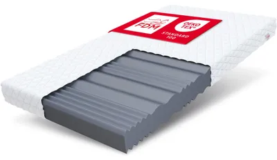 Matratze 160x200 cm, H4, 11 cm, 7 Zonen, hypoallergen, waschbar