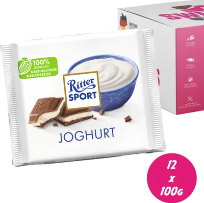 Produktbild von Ritter Sport Joghurt 12 x 100g
