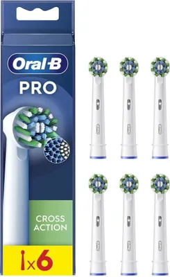 Image de Oral-B 8006540860373 Oral-B PRO Cross Action Zahnbürstenaufsätze, 6 St.