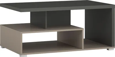Produktbild von Masseno Couchtisch SERENITA 100 cm Kaffetisch für Wohnzimmer Sofatisch Wohnzimmertisch Anthrazit