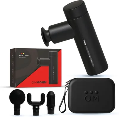 Productafbeelding van Go 2.0 Compacte massagepistool met app, instructievideo's, draagbaar en stil, voor snelle regeneratie en pijnverlichting