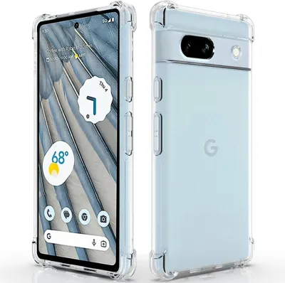 Obrázek produktu pro Nárazuvzdorné pouzdro Google Pixel 7A se zesílenými rohy - průhledné