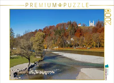 Produktbild von CALVENDO Puzzle Kalvarienberg Bad Tölz 2000 Teile Puzzle quer | 2000 Teile Lege-Größe 90x67cm Foto-Puzzle für glückliche Stunden