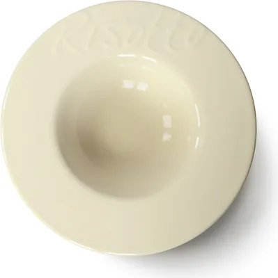 Produktbild von Risottoteller RIMINI 26,5 cm Cremeweiß - TRATTORIA - aus Porzellan / CreaTable