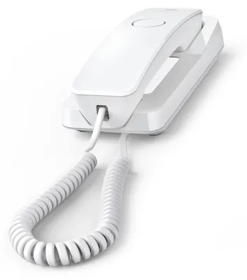 Produktbild von Gigaset Desk 200 Schnurgebundenes Telefon, weiß, 10 Kurzwahl