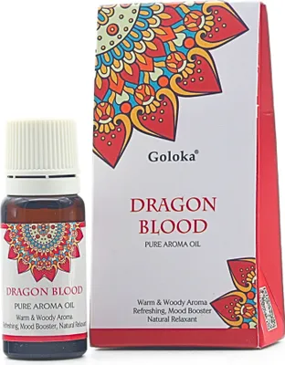 Produktbild von Goloka Duftöl - Naturdüfte für Aromatherapie, Diffusor, Duftlampe | (Drachenblut)